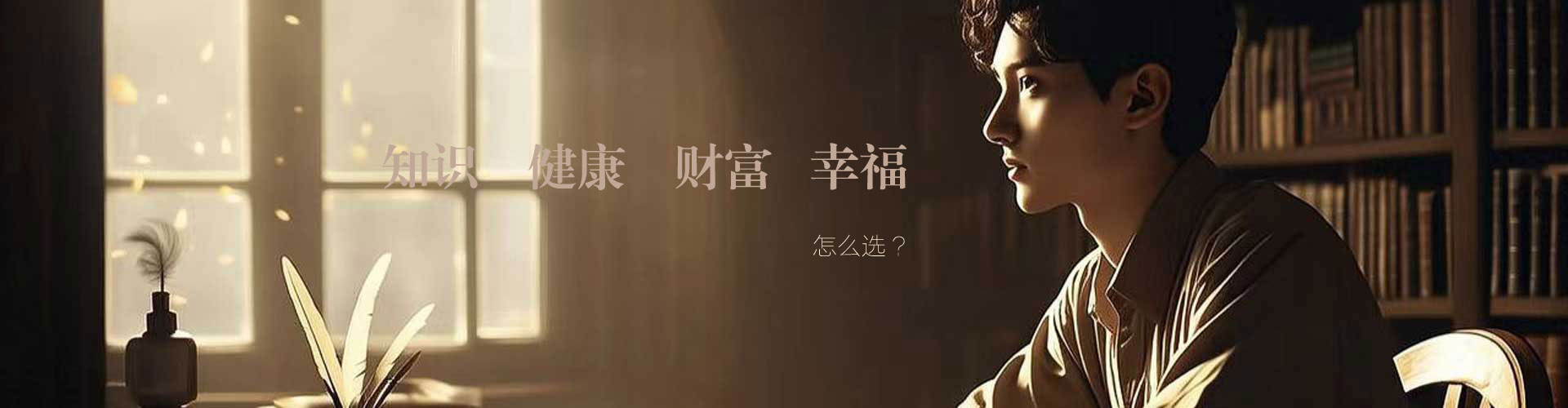 知识，健康，财富，幸福，怎么选？